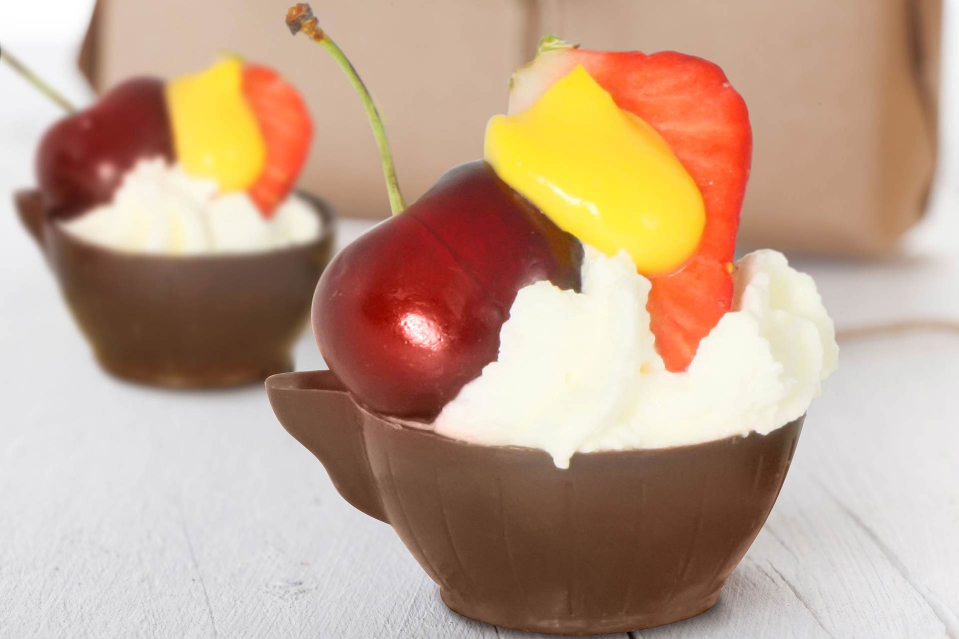 coppa gelato frutti